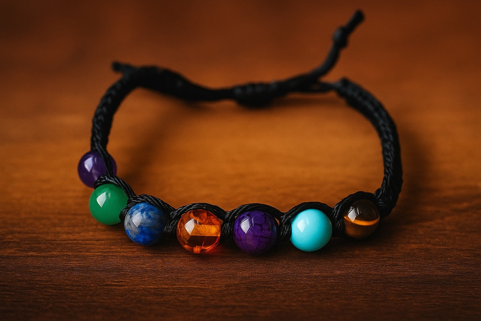 7 Chakra Adjustable Bracelet