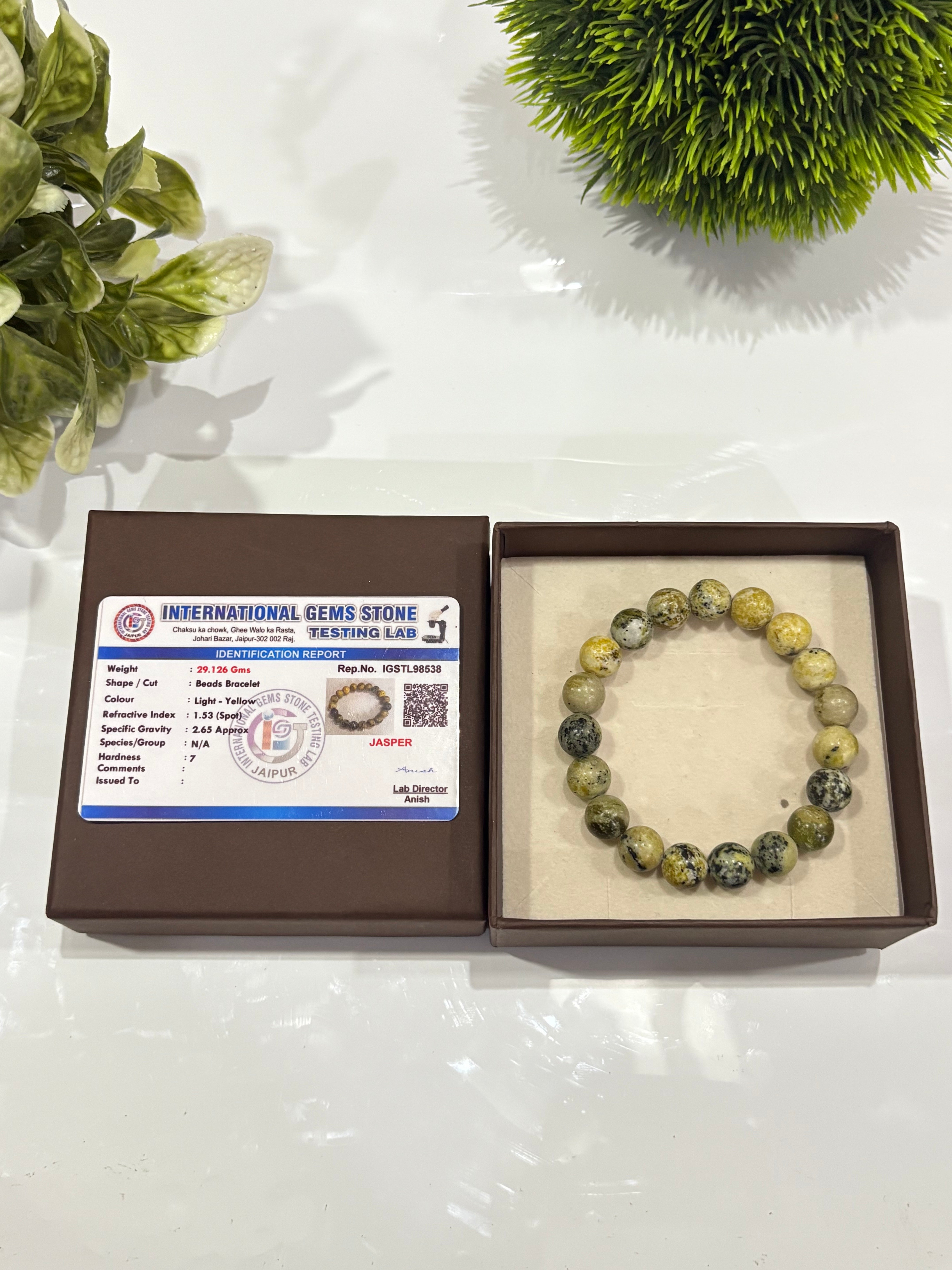 Natural Jasper Bracelet