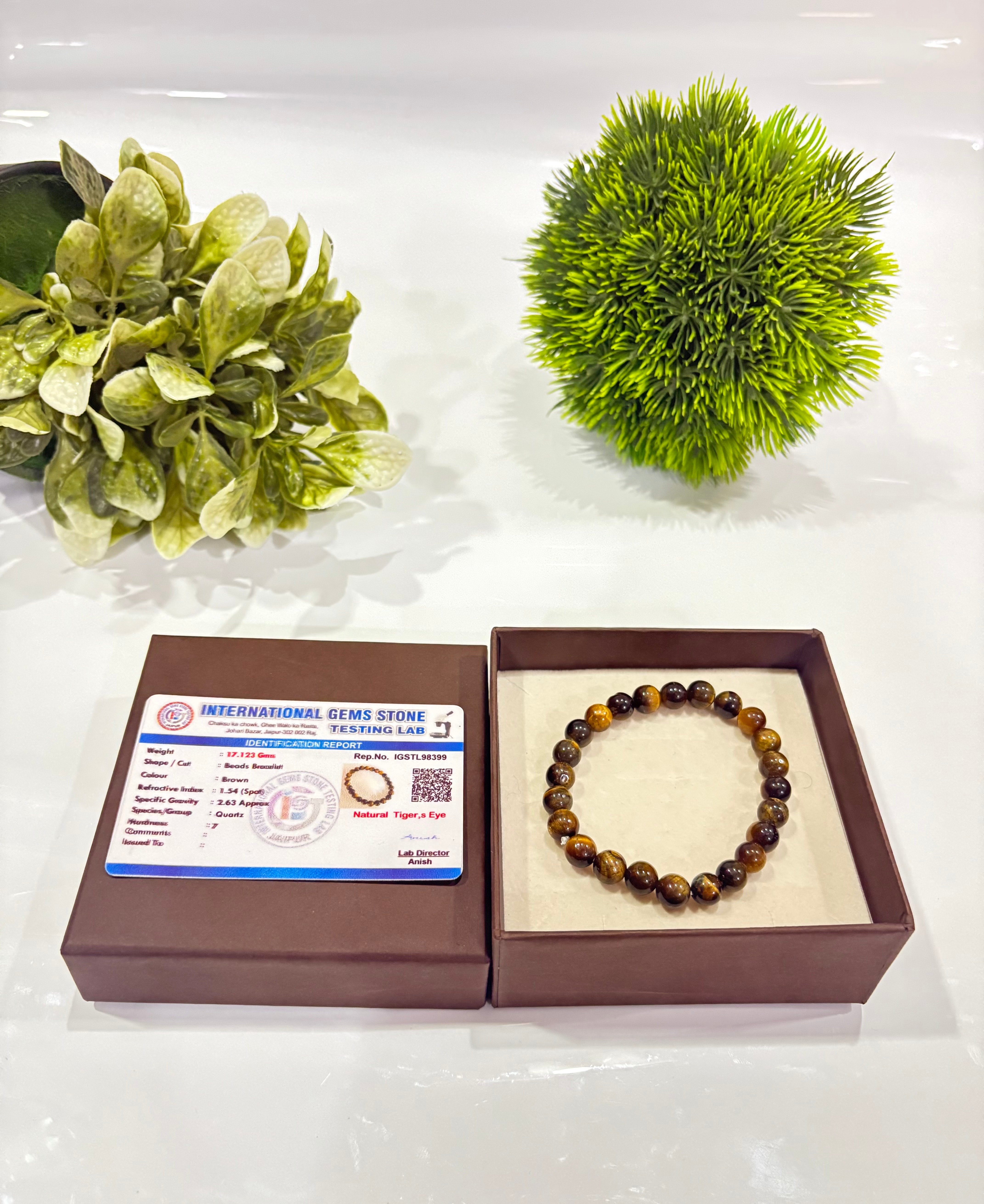 Tiger’s Eye Bracelet – Courage & Confidence