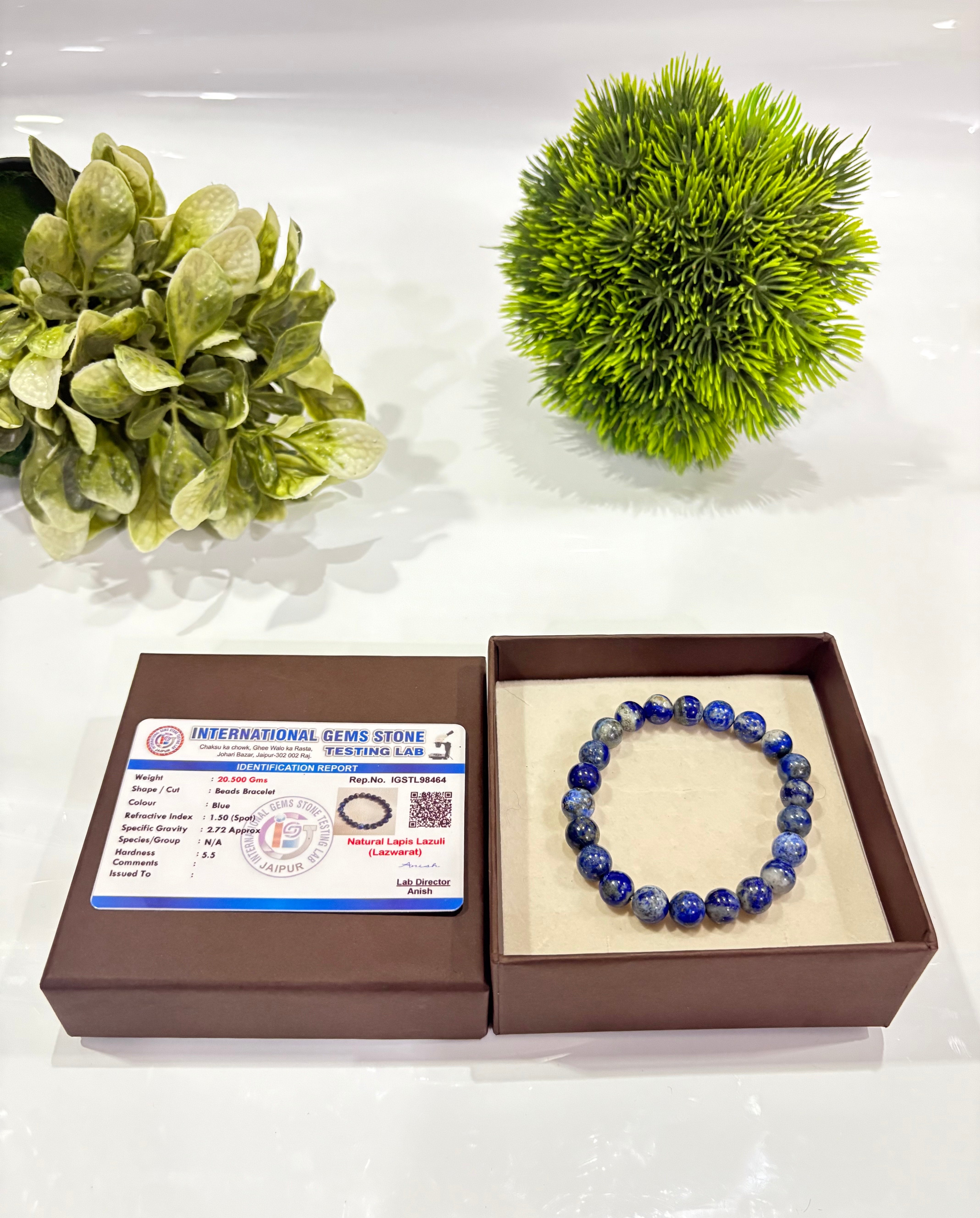 lapis lazuli bracelet