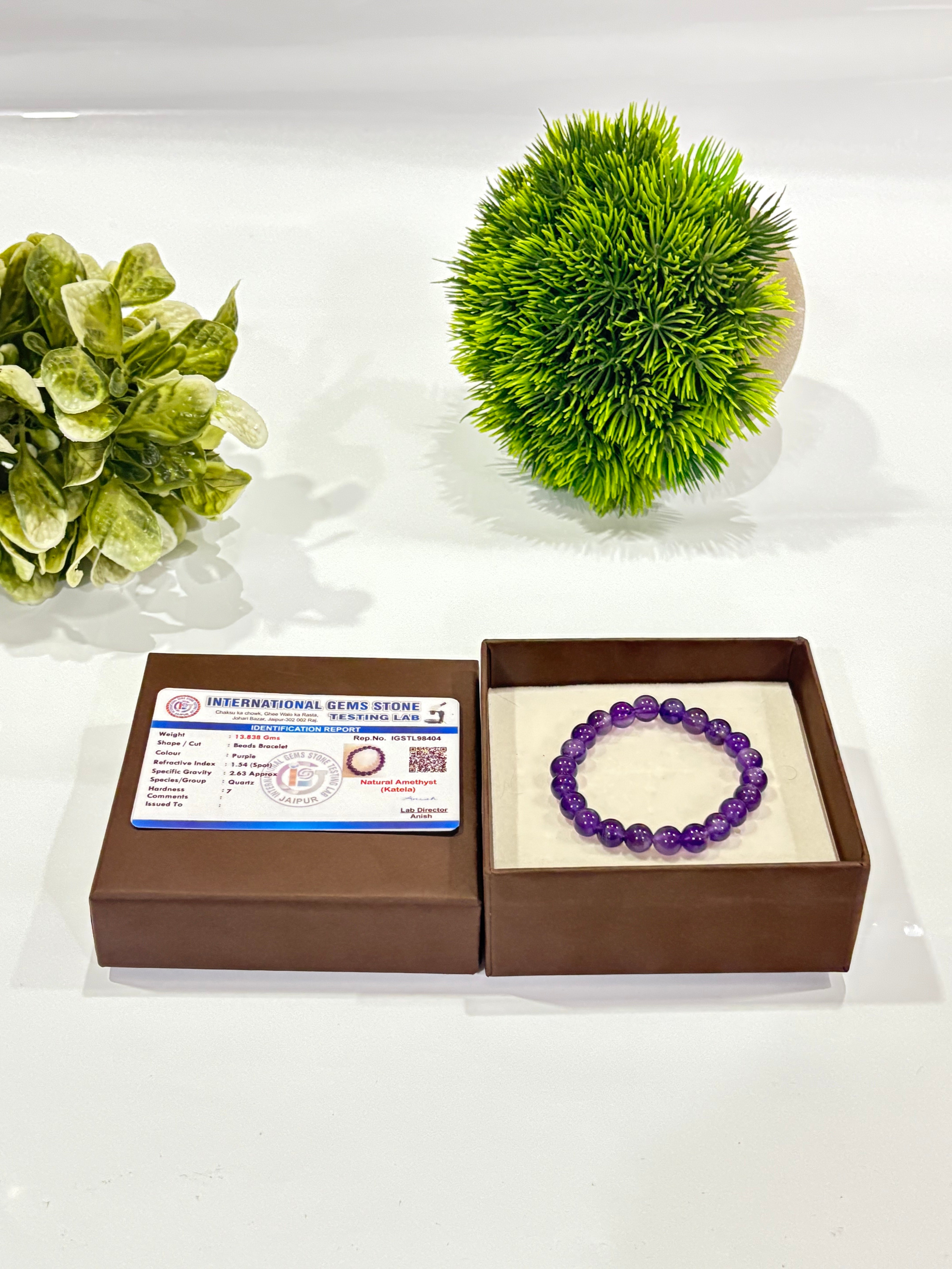 Amethyst Bracelet – Calmness & Spiritual Clarity