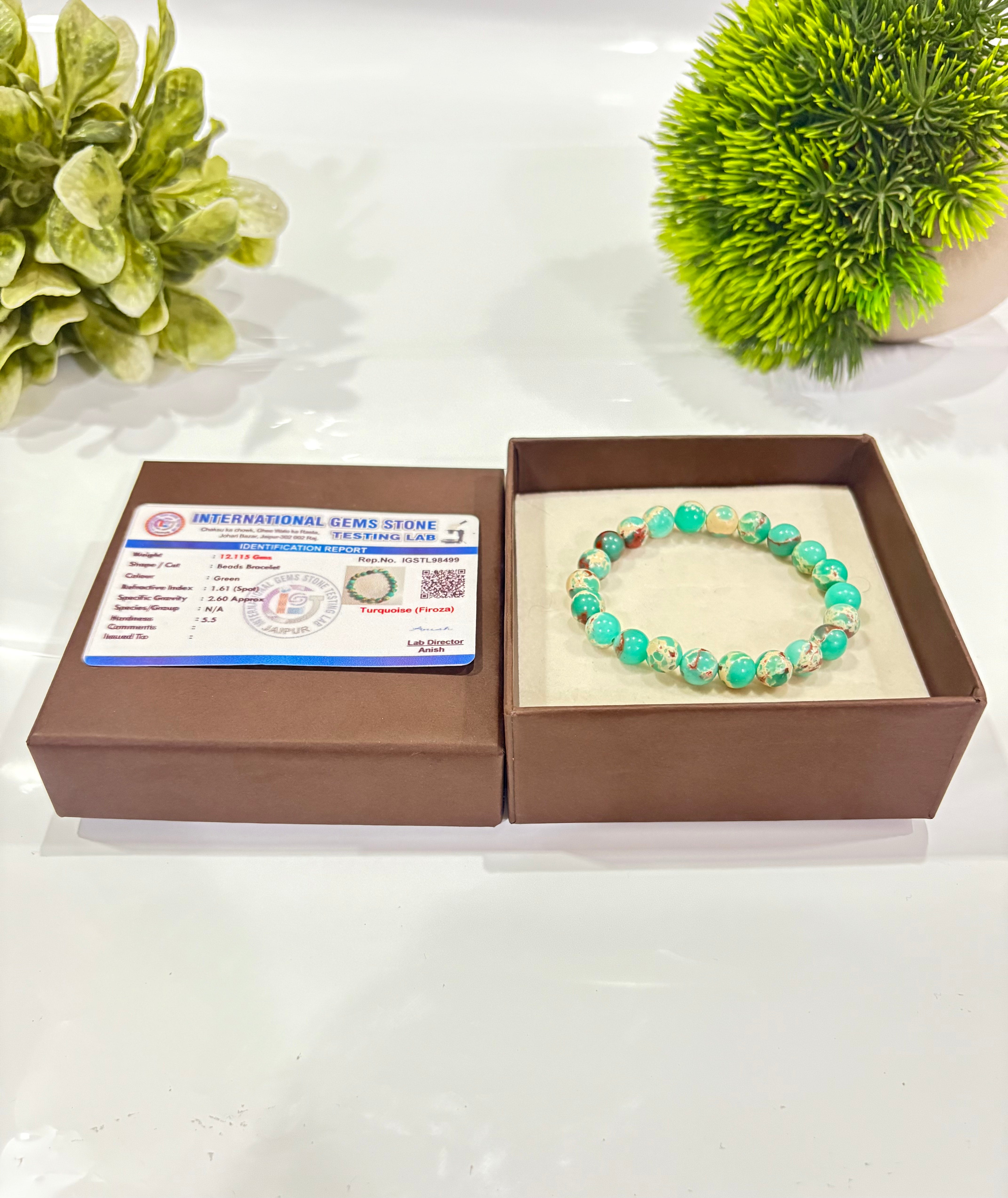 Green Jasper Bracelet