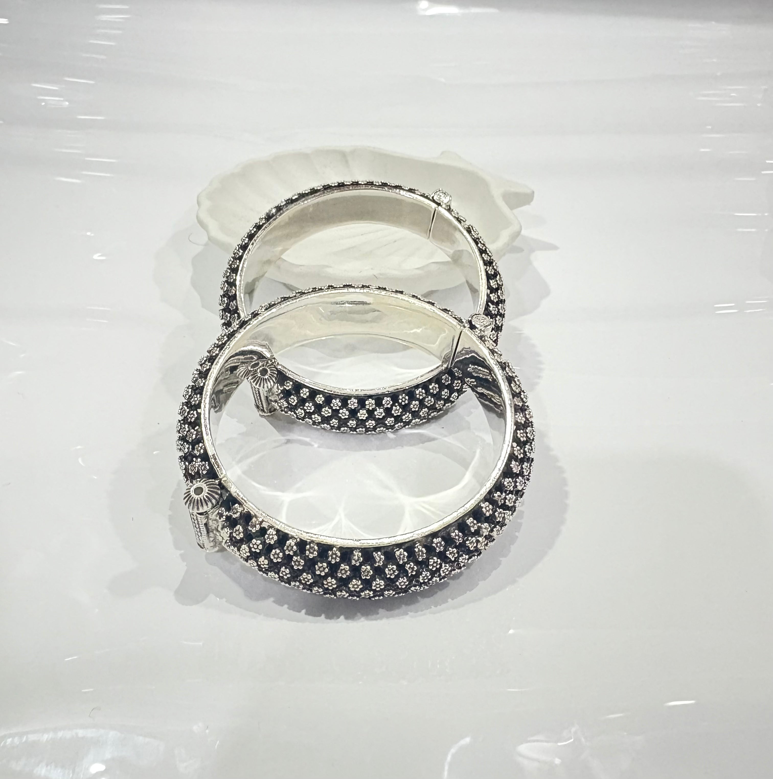 925 Silver bangle [chitai kada]