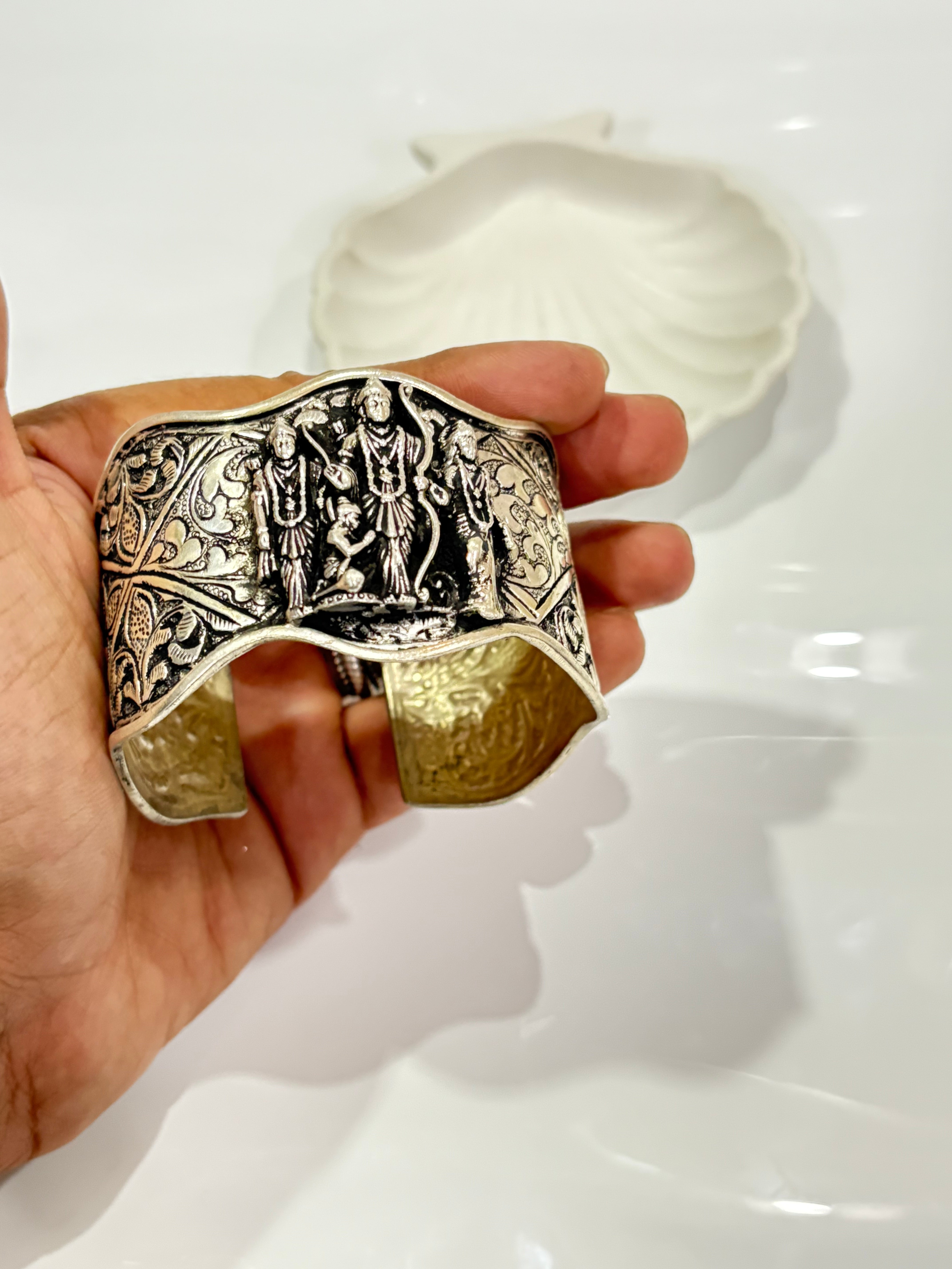 Shree Ram Chitai Kada – 92.5  Silver